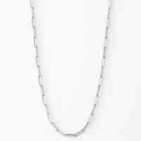 Ravello Classic Silver Paperlink Chain