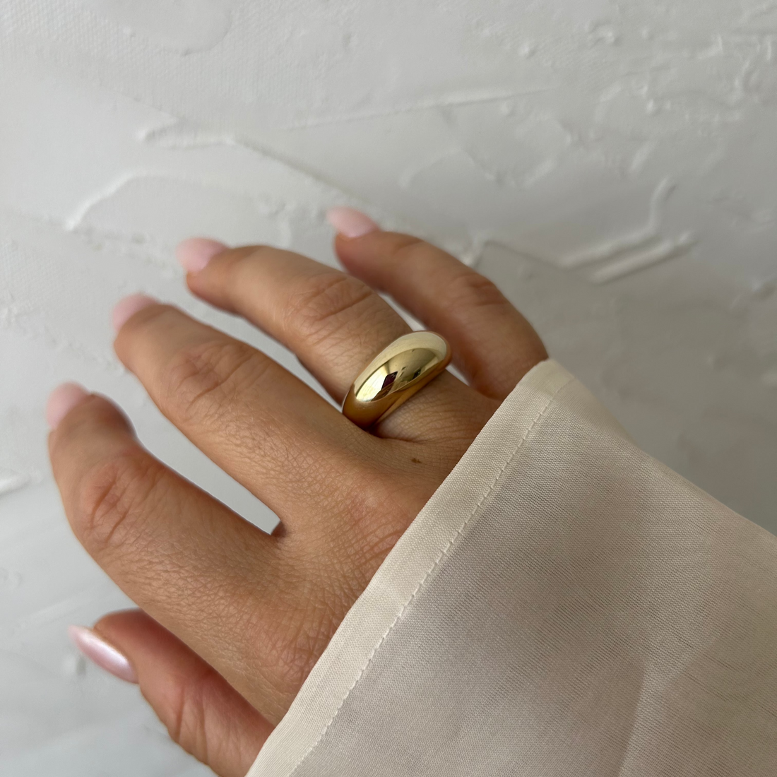 Florence Gold Dome Ring