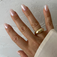 Florence Gold Dome Ring