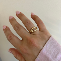 Love Me Knot Gold Ring