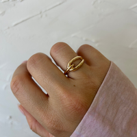 Love Me Knot Gold Ring