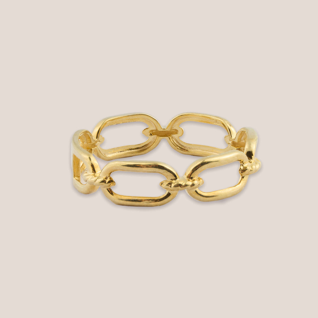 Donna Chain Link Gold Ring