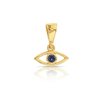 Petite Evil Eye Gold Pendant