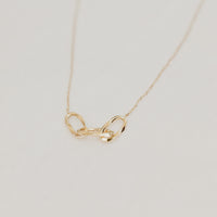 Bari Triple Curb Link Gold Necklace