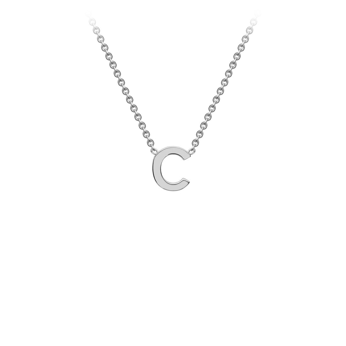 Petite Initial Gold Necklace