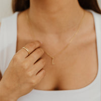 Arielle Graduated Gold Circle Ring