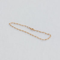 Sorrento Oval Figaro Gold Bracelet