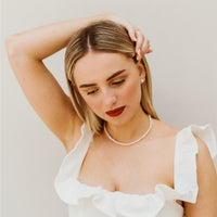 Caprice Light Pearl Necklace