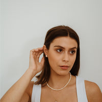 Coco Fresh Water Pearl Gold Pendant