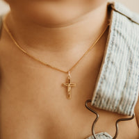 Gold Crucifix Pendant