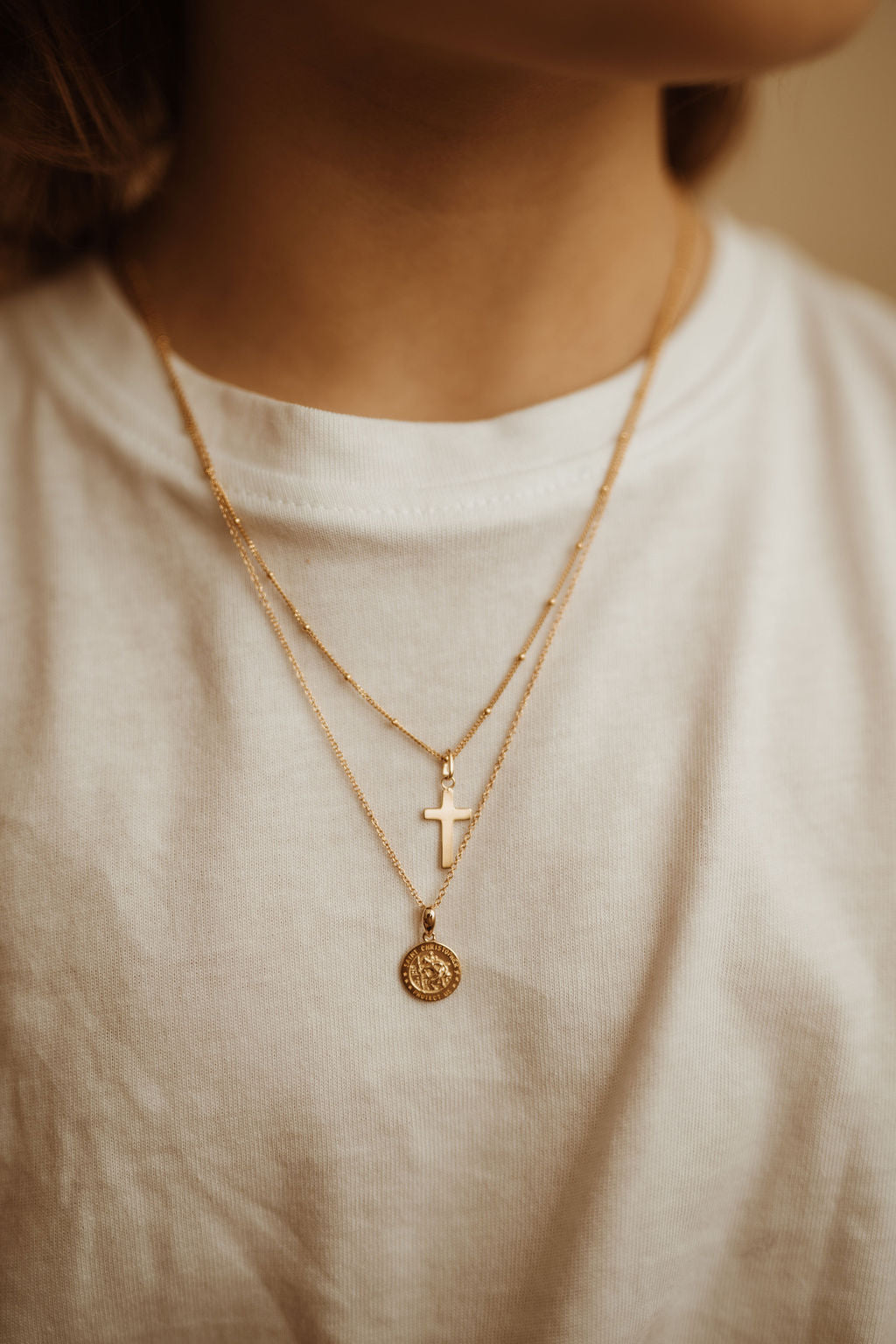 Baby Saint Christopher Protection Medal