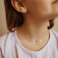 Little Love Gold Initial Necklace