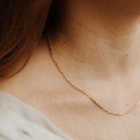 Ravello Paper Link Gold Necklace Bracelet