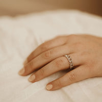 Cuba Link Diamond Ring
