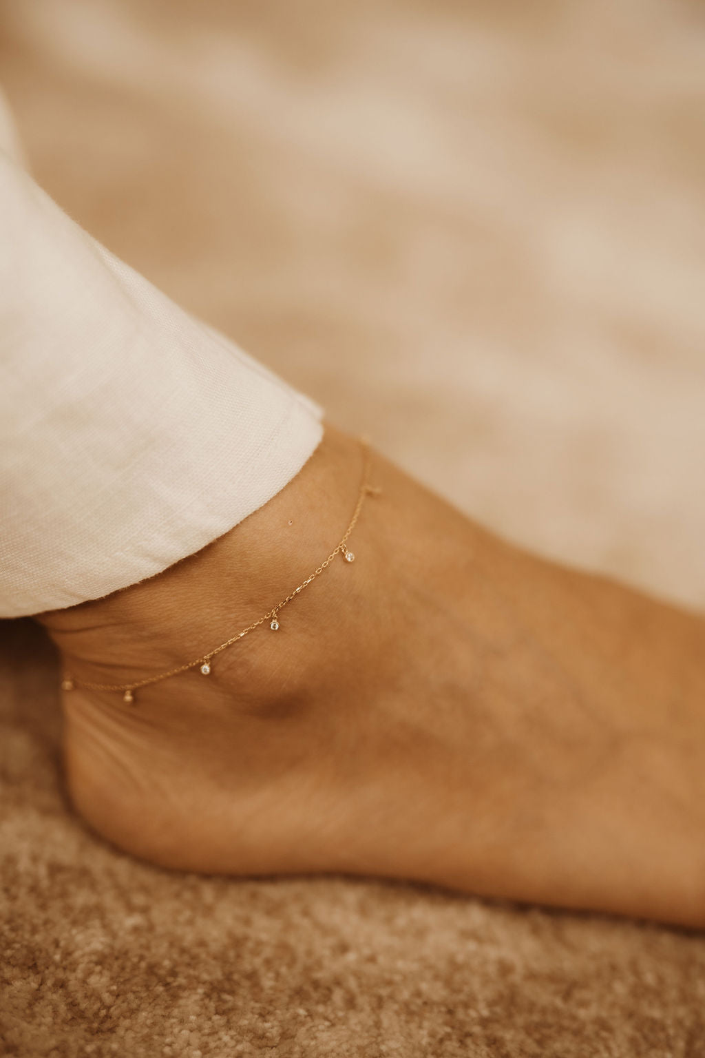Aliyah Gold Anklet