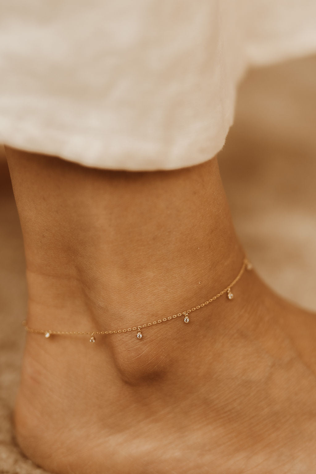 Aliyah Gold Anklet