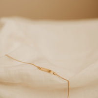 Beau Gold ID Bracelet