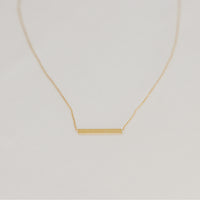 Elle Gold Bar Necklace