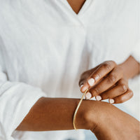 Geneva Venetian Box Gold Bracelet and Necklace