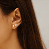Hope Gold & Silver Ball Studs