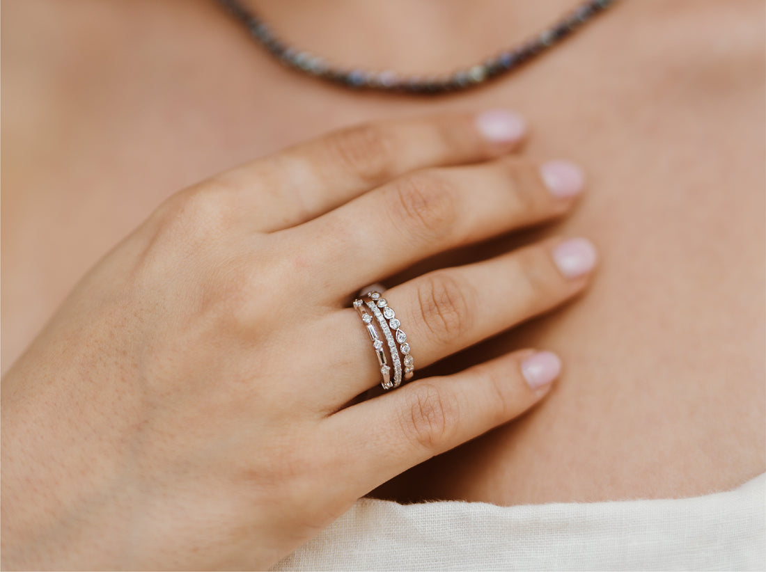 Hydra Gold Diamond Band