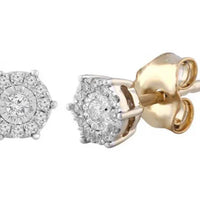 Remy Illusion Diamond Set Studs