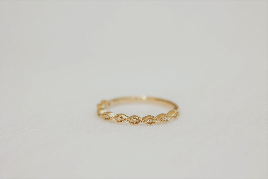 Marquise Diamond Set Band