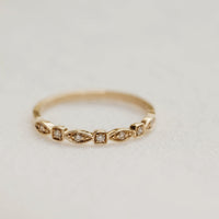 Monaco Diamond Set Band