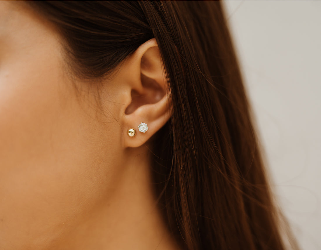Remy Illusion Diamond Set Studs