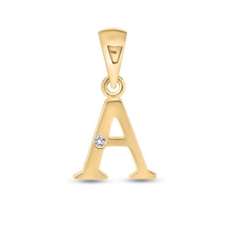 Love Letter Single Diamond Pendant