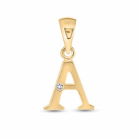 Love Letter Single Diamond Pendant