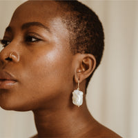 Sirene Baroque Pearl Drop Earrings