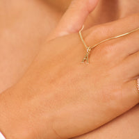 Love Letter Single Diamond Pendant
