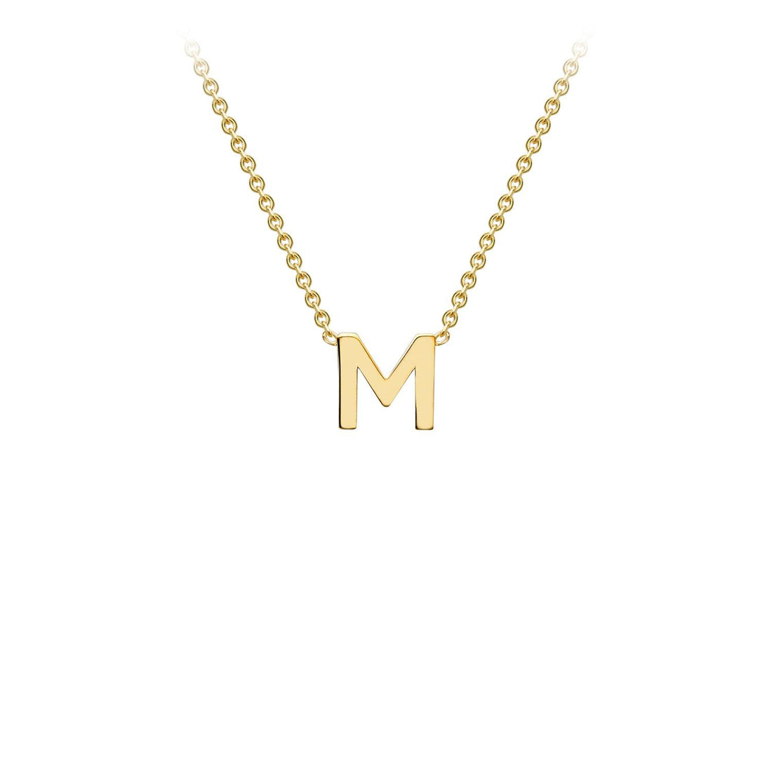 Petite Initial Gold Necklace
