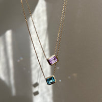 Berlin Bezel set Necklace