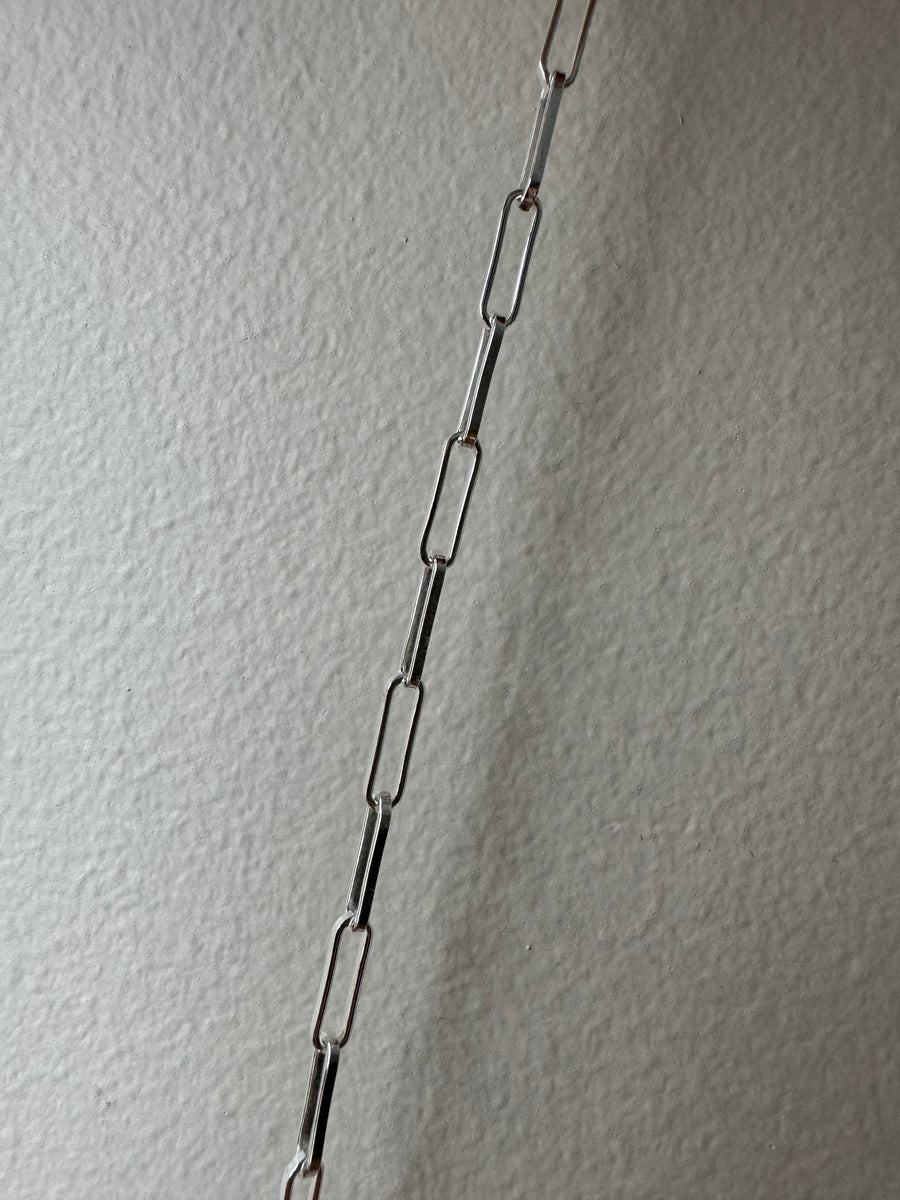 Ravello Classic Silver Paperlink Chain