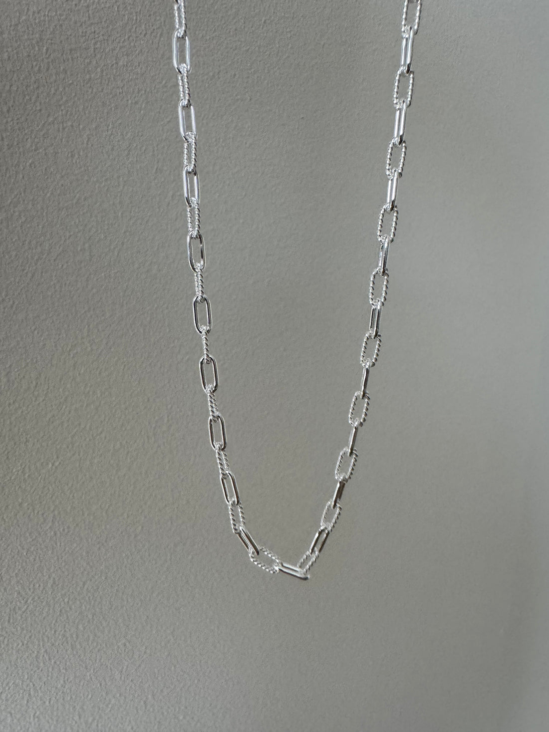 Ravello Rope Silver Paperlink Chain
