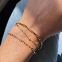 Ravello Paper Link Gold Necklace Bracelet