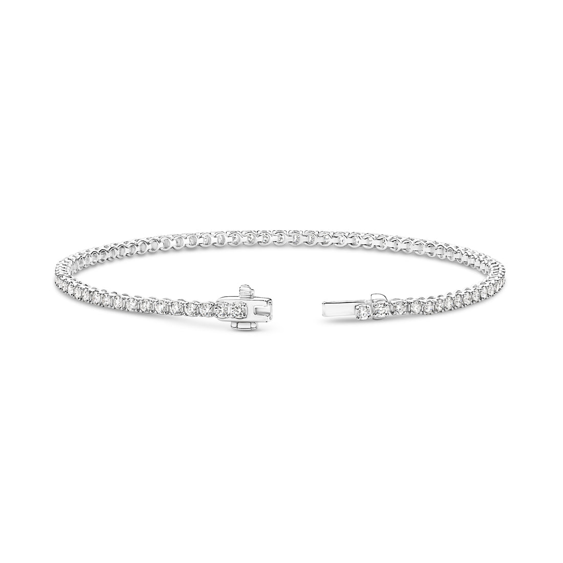 Sienna Classic four claw 2ct Diamond Tennis Bracelet