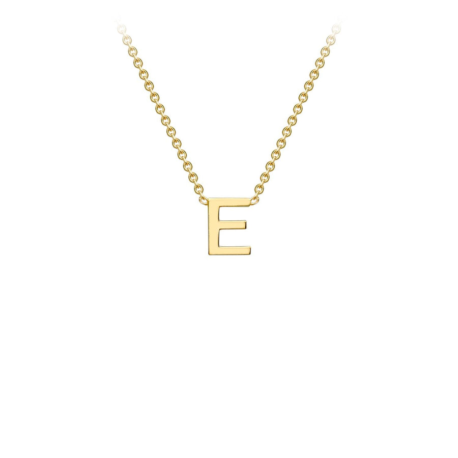 Petite Initial Gold Necklace