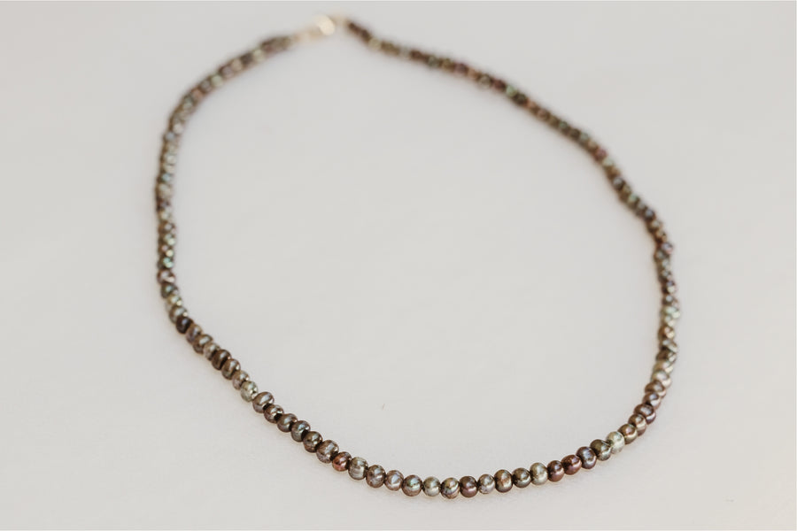 Adria Seed Pearl Necklace