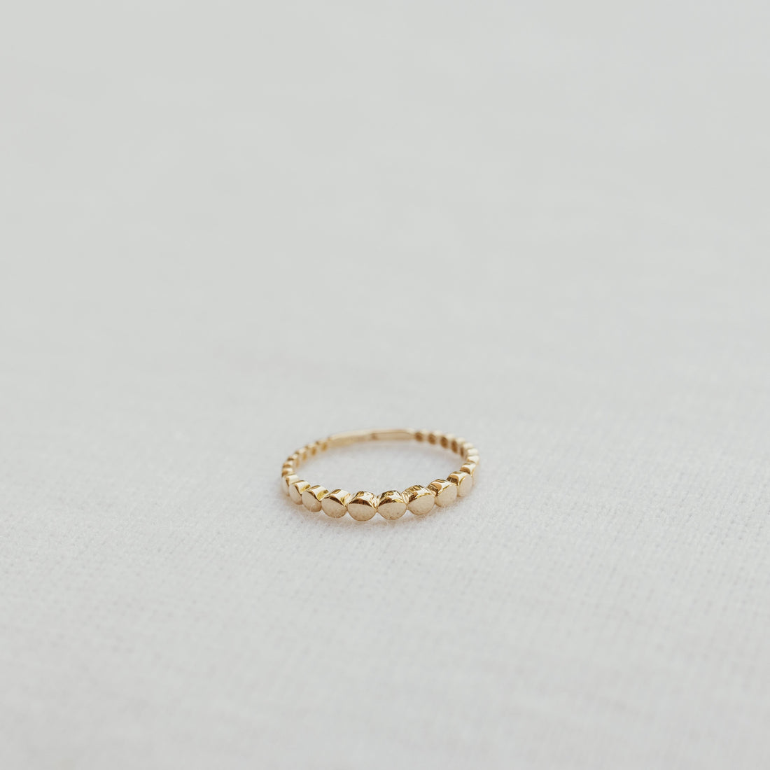Arielle Graduated Gold Circle Ring