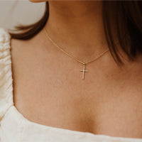 Diaz Diamond Cross Pendant