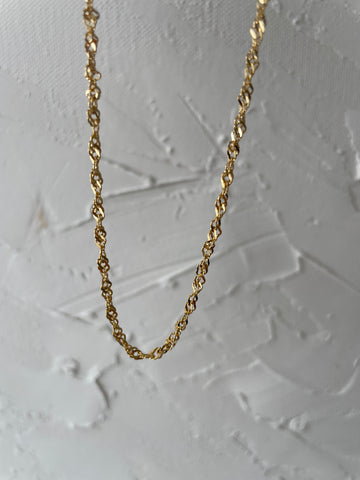 Singapore Sling Gold Anklet