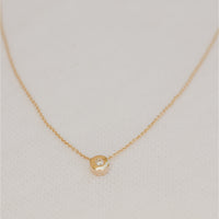 Infini Diamond Slider Gold Necklace