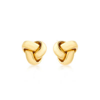 Knot Gold Studs