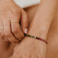 Saffron Tourmaline Bracelet