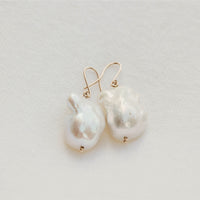 Sirene Baroque Pearl Drop Earrings
