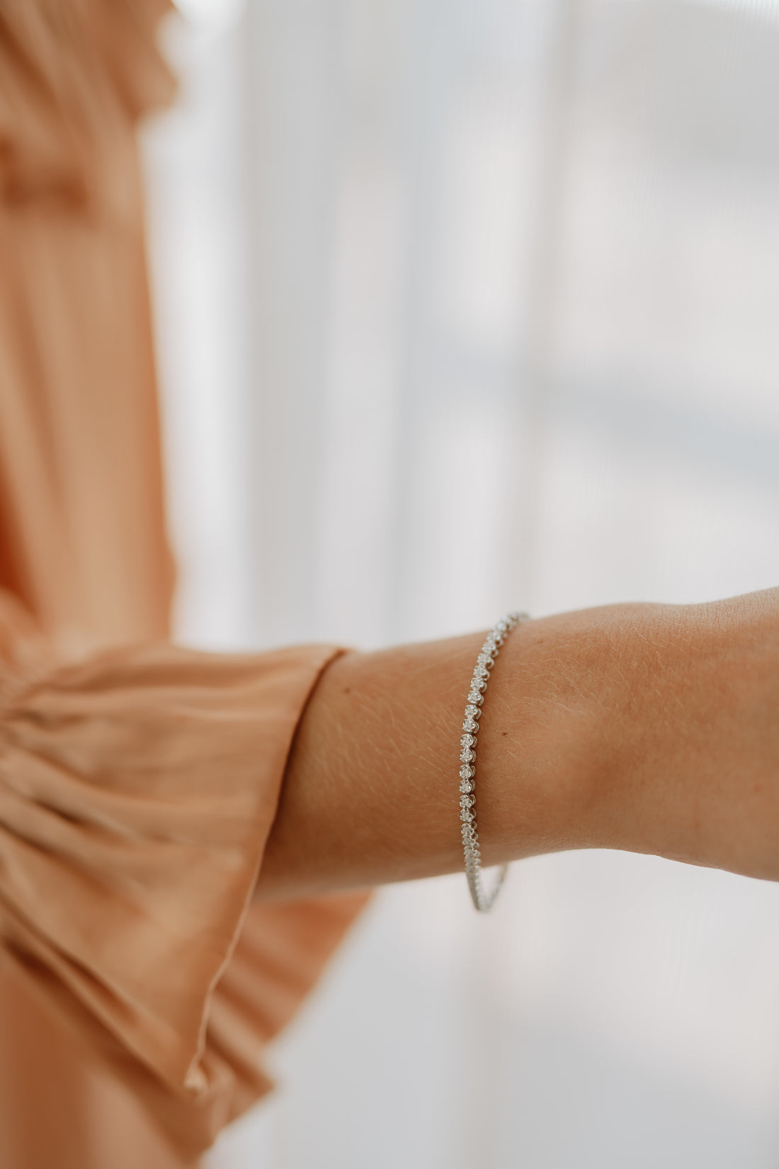 Sienna Classic four claw 2ct Diamond Tennis Bracelet